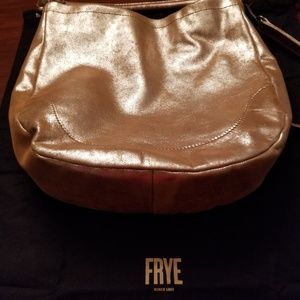 FRYE MELISSA LEATHER HOBO BAG